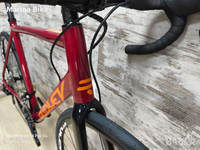НОВ алуминиев шосеен велосипед Ridley Fenix SLA Disc 105 12 Fulcrum, снимка 8 - Велосипеди - 50088007