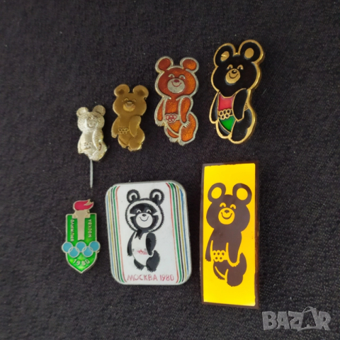 Съветски олимпийски значки, снимка 2 - Колекции - 48155416