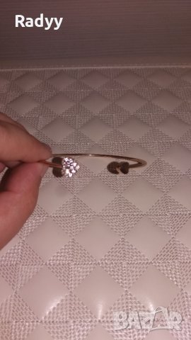 Гривна със сърце, снимка 5 - Гривни - 32868411