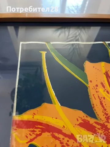 Интересна голяма картина графика, снимка 7 - Картини - 49210316