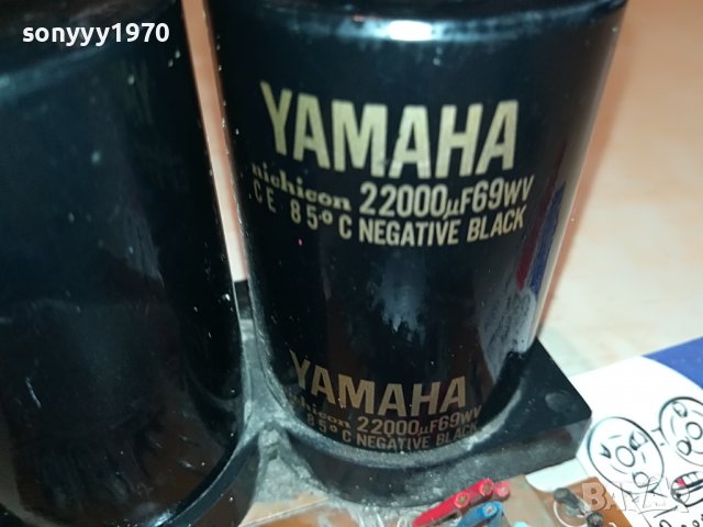 SOLD OUT-поръчани-yamaha x2 кондензатори платка 2703231410, снимка 7 - Ресийвъри, усилватели, смесителни пултове - 40152777