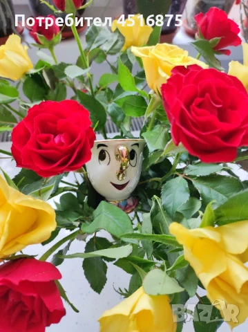 Чашка ЧИП от Красавицата и звяра, снимка 2 - Колекции - 50826399