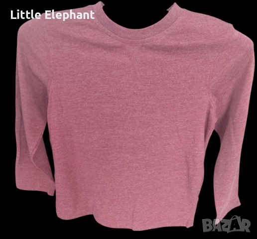 Блузка с дълъг ръкав за 4-5 годишно момченце бургунди,plein,Англия/нова