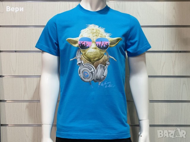 Нова мъжка тениска с трансферен печат Йода, Междузвездни войни (Star Wars), снимка 6 - Тениски - 28295608