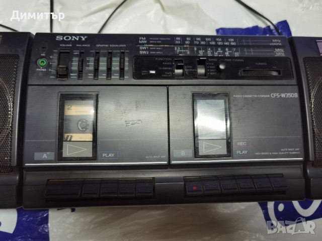 Касетофон Sony/Сони, снимка 2 - Радиокасетофони, транзистори - 38970857