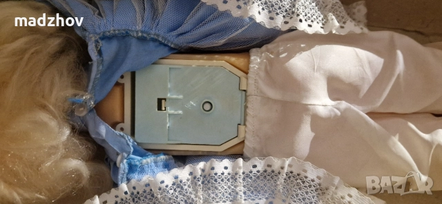 Автентична говореща кукла от СССР, модел "Наташа" (1988), напълно нова, в комплект оригинална плоча, снимка 7 - Колекции - 51444478