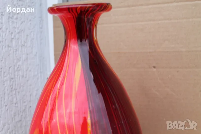 Ваза стъко ''Мурано'', снимка 9 - Вази - 48252440