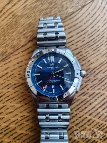 Breitling Chronomat auto GMT 44mm Limited six nations - France, бартер, снимка 2 - Мъжки - 52818180