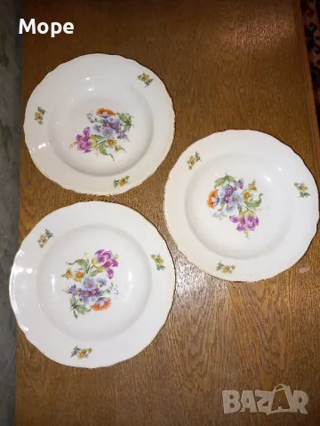 порцеланови чиний с рядка шарка , снимка 10 - Сервизи - 45966692