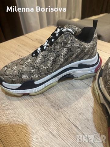 Маратонки Balenciaga колаборация с Gucci, снимка 6 - Маратонки - 50617987