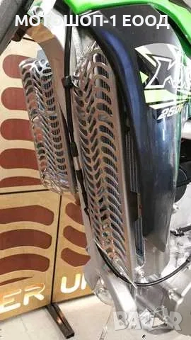 НОВИ UNABIKER Гардове за Радиатори KAWASAKI 17-19 KX250F, снимка 2 - Части - 52130403