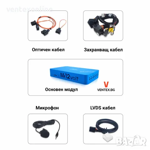 CarPlay и Android Auto интерфейс за BMW CCC, M-ASK, M-ASK II Mr12Volt, снимка 4 - Аксесоари и консумативи - 49990312