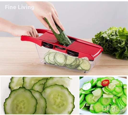 Мултифункционално кухненско ренде Wire Cutter / Материал: Неръждаема стомана, ABS; Наличен цвят: Чер, снимка 10 - Аксесоари за кухня - 53214939