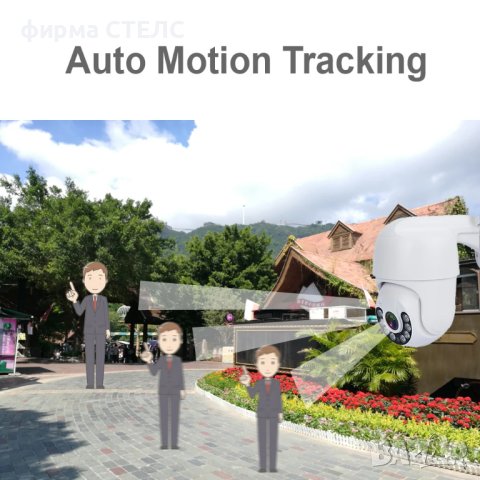 Камера за сигурност STELS SL10,355 градуса,IP Wi-Fi,Датчик за движение, снимка 8 - IP камери - 44044406