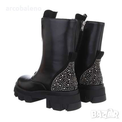 Ликвидация! Класически дамски боти до глезена , снимка 3 - Дамски боти - 43063025