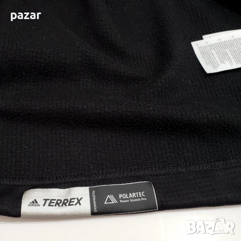 ADIDAS Terrex Stockhorn Fleece Polartec Горнище Яке Софтшел Полар S-M, снимка 8 - Спортни дрехи, екипи - 52080812