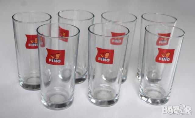 Комплект стъклени чаши 6 броя