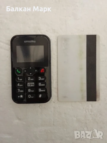 Нов мини телефон Scheckkarten-Handy Pico RX-484 🔹, снимка 3 - Други - 50627982