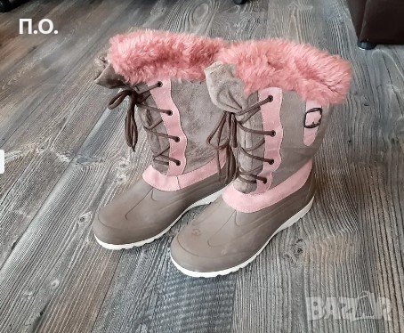Нови зимни ботуши с подплата 39 номер, снимка 2 - Дамски ботуши - 43950764