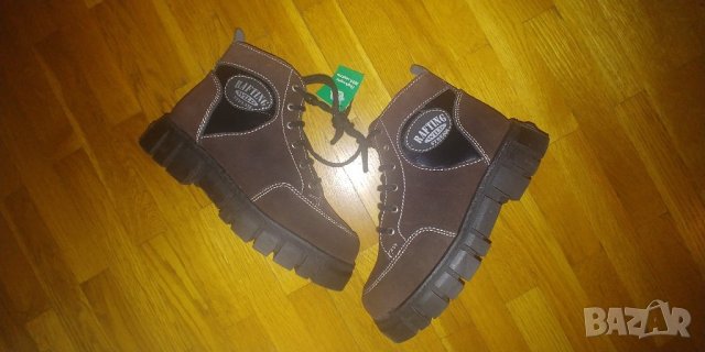 Нови, кафяви боти, номер 32, снимка 2 - Детски боти и ботуши - 43060269