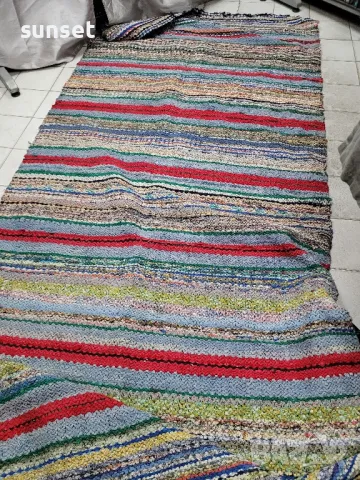 битова българка черга, шарена-> 118 / 346, снимка 8 - Пътеки - 50321502