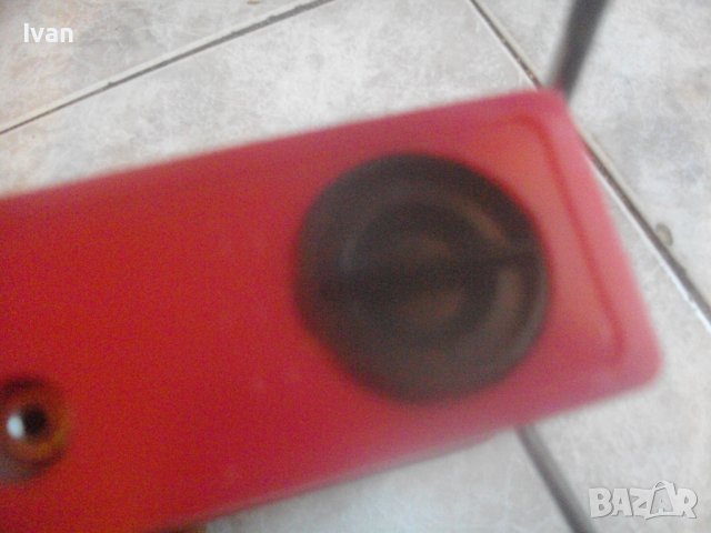 СИГНАЛ 803-Ретро Соц Аварийна Сигнална Лампа/Фенер-Българска-Кожен Калъф-Оригинал-1980г-Автомобилна, снимка 11 - Антикварни и старинни предмети - 43031734