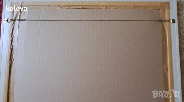 Рамкиран гоблен Паун, снимка 3 - Гоблени - 51178334