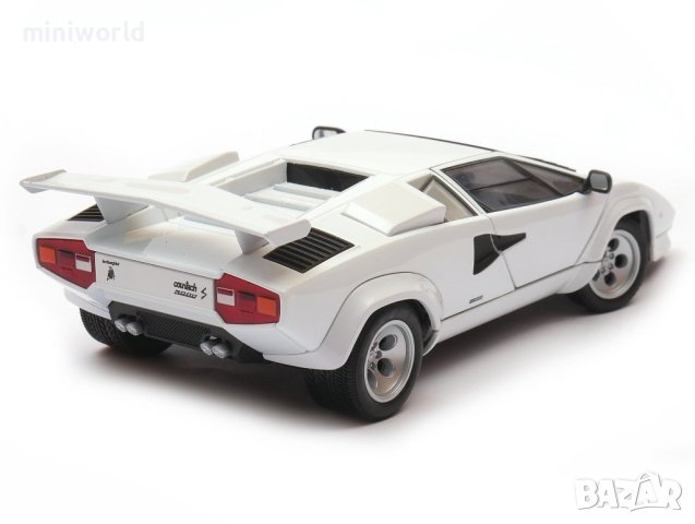 Lamborghini Countach LP 500 S - мащаб 1:24 на Welly моделът е нов в кутия, снимка 5 - Колекции - 43624382