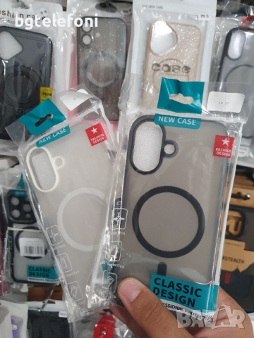 iPhone 17, Air ,17 Pro ,17 Pro Max  Magsafe Case Matt, снимка 14 - Калъфи, кейсове - 51726574