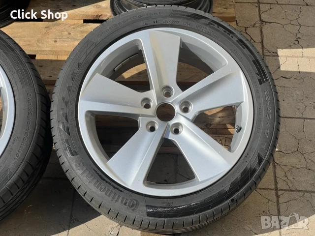 5х112 17 Джанти Seat Skoda Audi VW 5x112 Сеат Шкода Ауди Фолксваген, снимка 2 - Гуми и джанти - 51595225