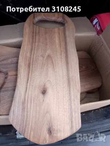 Дървени дъски за мезета/орех от БАНСКО, снимка 8 - Декорация за дома - 45697719