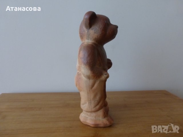 Немска керамична фигура Мечка "Майстор Мечок" Eschbach 1960 г, снимка 2 - Статуетки - 43974784