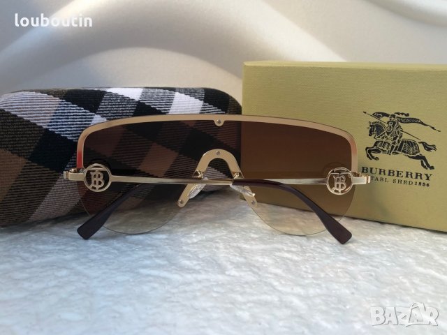 Burberry 2022 маска мъжки слънчеви очила, снимка 9 - Слънчеви и диоптрични очила - 35537270
