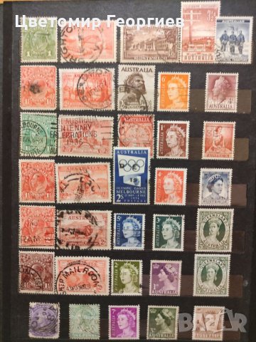Австралия 88 бр , снимка 2 - Филателия - 33665703