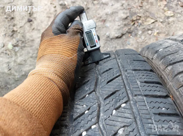 2БР.ЗИМНИ ГУМИ HANKOOK 215/65/16C 109T DOT 3223, снимка 3 - Гуми и джанти - 48725882