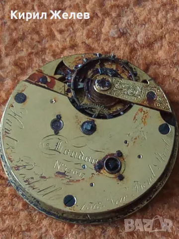 Hunt & Roshell 156New Bond Street LONDON МЕХАНИЗЪМ от СТАР ВИКТОРИАНСКИ ЗЛАТЕН ДЖОБЕН ЧАСОВНИК 13333, снимка 14 - Антикварни и старинни предмети - 48633855