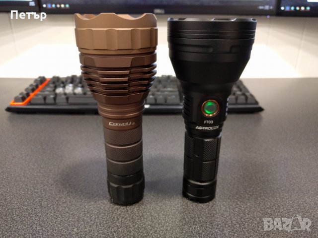 Далекобоен фенер Astrolux FT03 с диод SFT40 , снимка 5 - Оборудване и аксесоари за оръжия - 26990007
