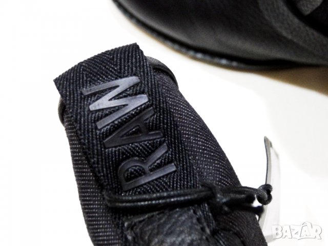 НОВИ и Намалени! G-Star Leon Boots Black Дамски Боти Естествена Кожа + Деним Номер 39, снимка 15 - Дамски боти - 35355026