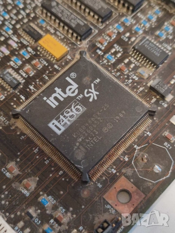 Платка mb с процесор i486 SX за ретро компютър