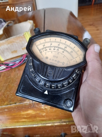 Стар мултицет ТТ-3, снимка 3 - Антикварни и старинни предмети - 52204403