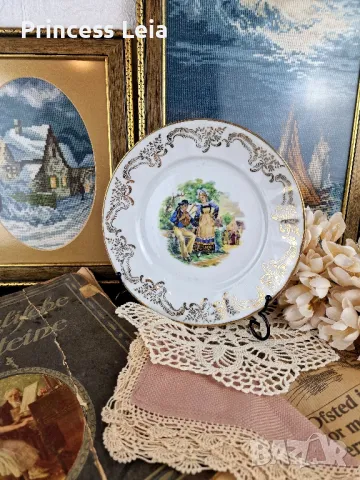 Френска порцеланова чиния 