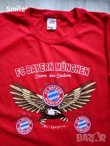Фланелка / тениска FC Bayern Munchen / Fruit of the loom , снимка 2 - Тениски - 37771837