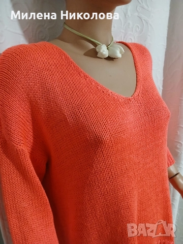 Пуловер неон, снимка 5 - Блузи с дълъг ръкав и пуловери - 52283415