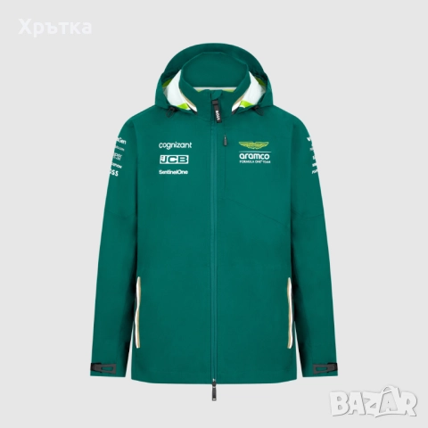Aston Martin x Hugo Boss F1 Team Rain - Оригинално мъжко яке р-р M