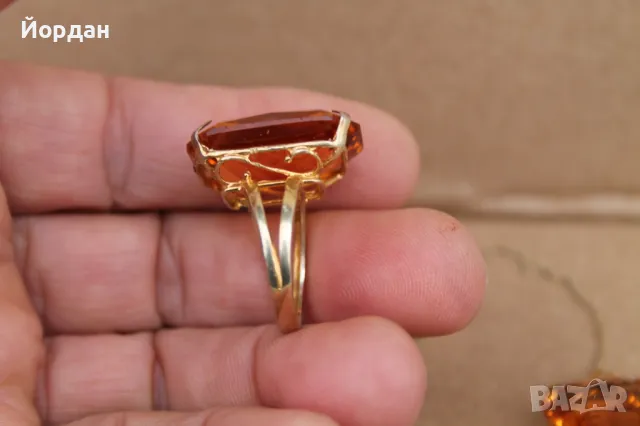 Дамски сребърен пръстен с колие, снимка 16 - Колиета, медальони, синджири - 49771340