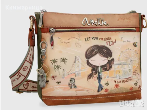 Ежедневна дамска чанта Anekke Peace& Love, 38803-069