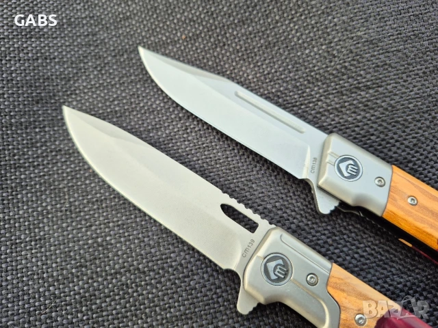 Сгъваем джобен нож СМ138,два модела, снимка 5 - Ножове - 50065807