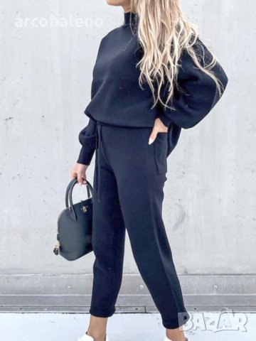 Ежедневен дамски комплект от две части, 8цвята, снимка 11 - Комплекти - 44105576