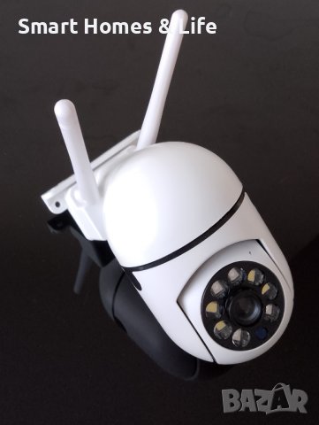 WiFi Smart IP 360° въртяща камера за видеонаблюдение и охрана