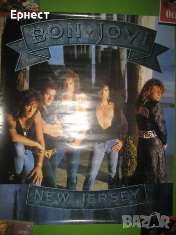 Оригинален постер на  Bon Jovi, снимка 4 - Други музикални жанрове - 38841161